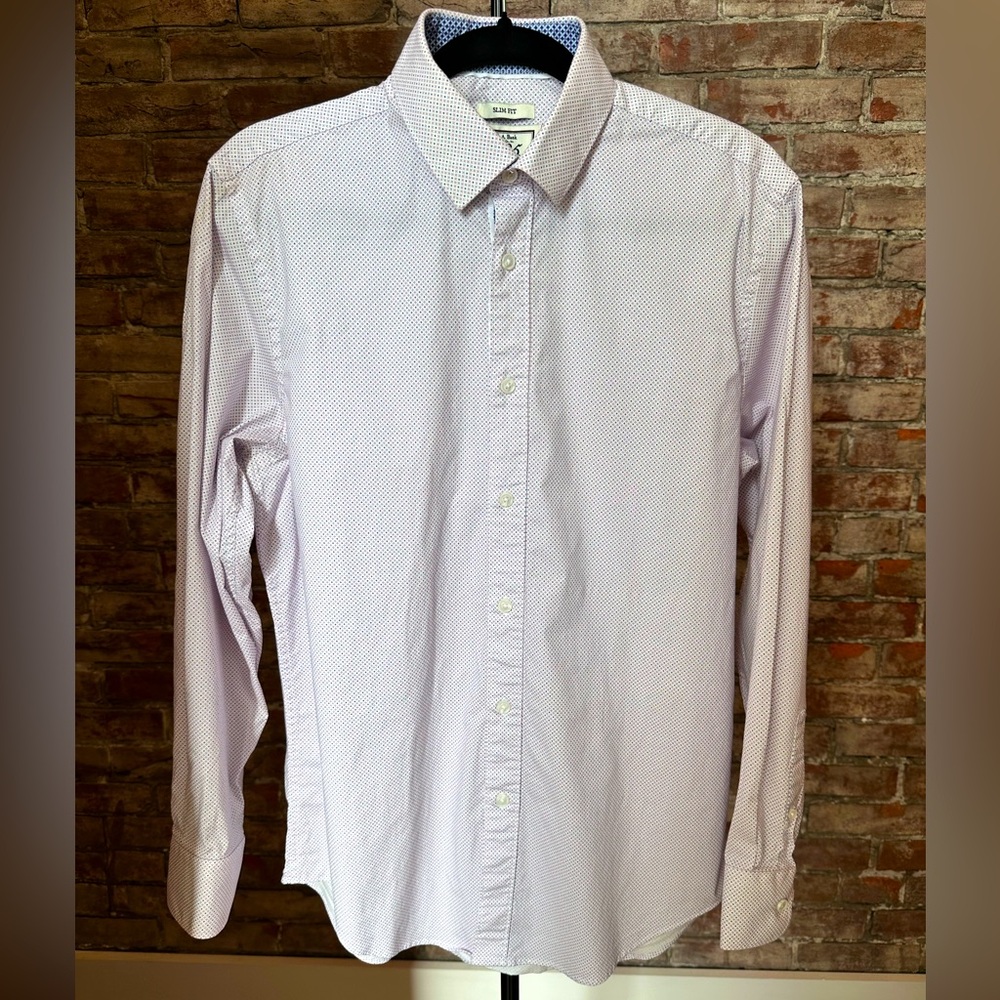 Jos A Bank 1905 Patterned Dress Shirt